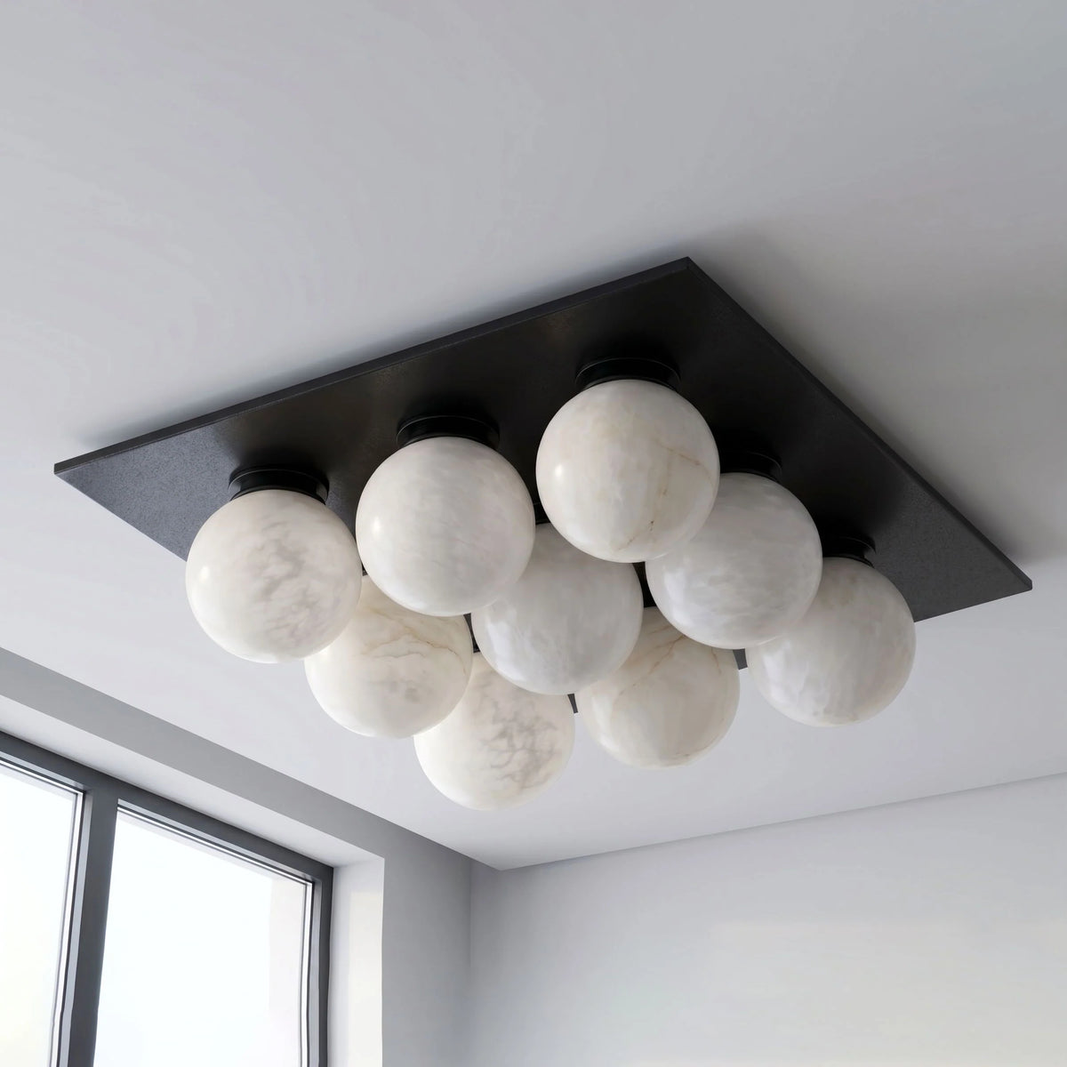 Cobble Alabaster Flush Mount