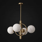 Orbit Alabaster Chandelier
