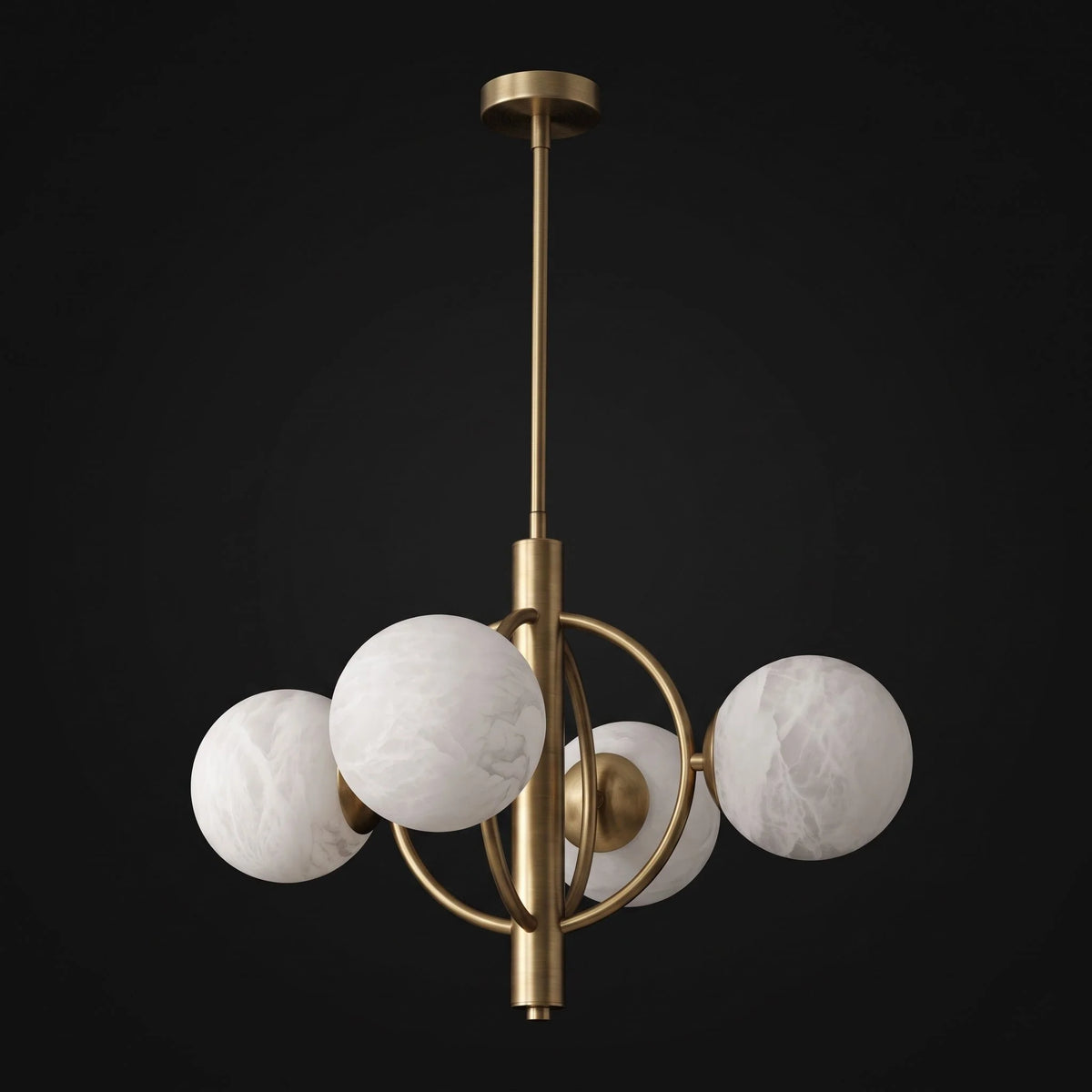 Orbit Alabaster Chandelier