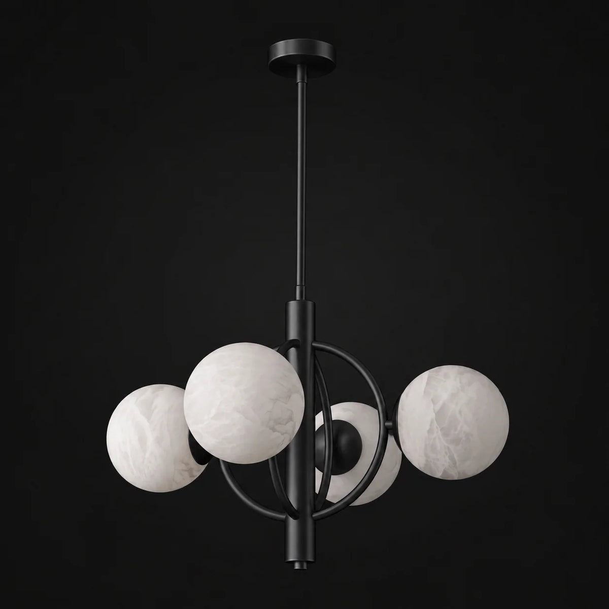 Orbit Alabaster Chandelier