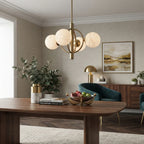 Orbit Alabaster Chandelier