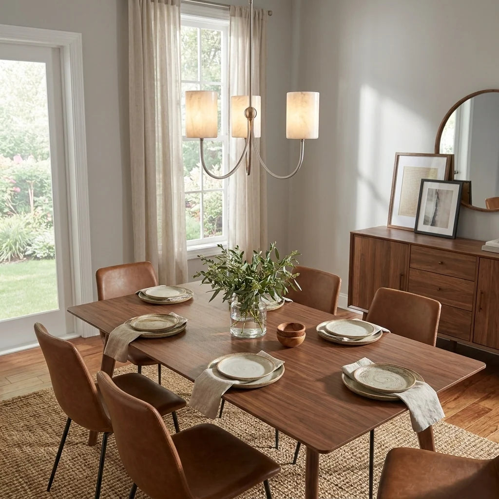 Velmora Alabaster Chandelier