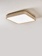 Casement Travertine Flush Mount Light