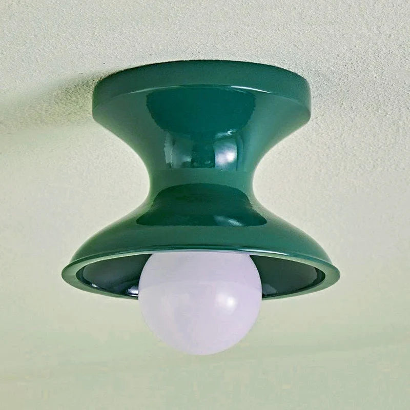 Bobbin Resin Flush Mount Light