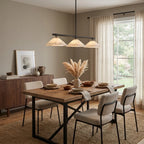 Ridgeline Alabaster Linear Chandelier