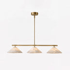 Ridgeline Alabaster Linear Chandelier