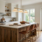 Ridgeline Alabaster Linear Chandelier