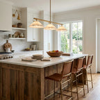Ridgeline Alabaster Linear Chandelier