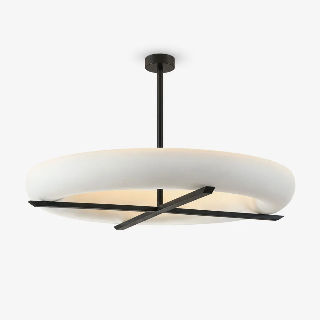 Noveris Geometric Flush Mount Chandelier