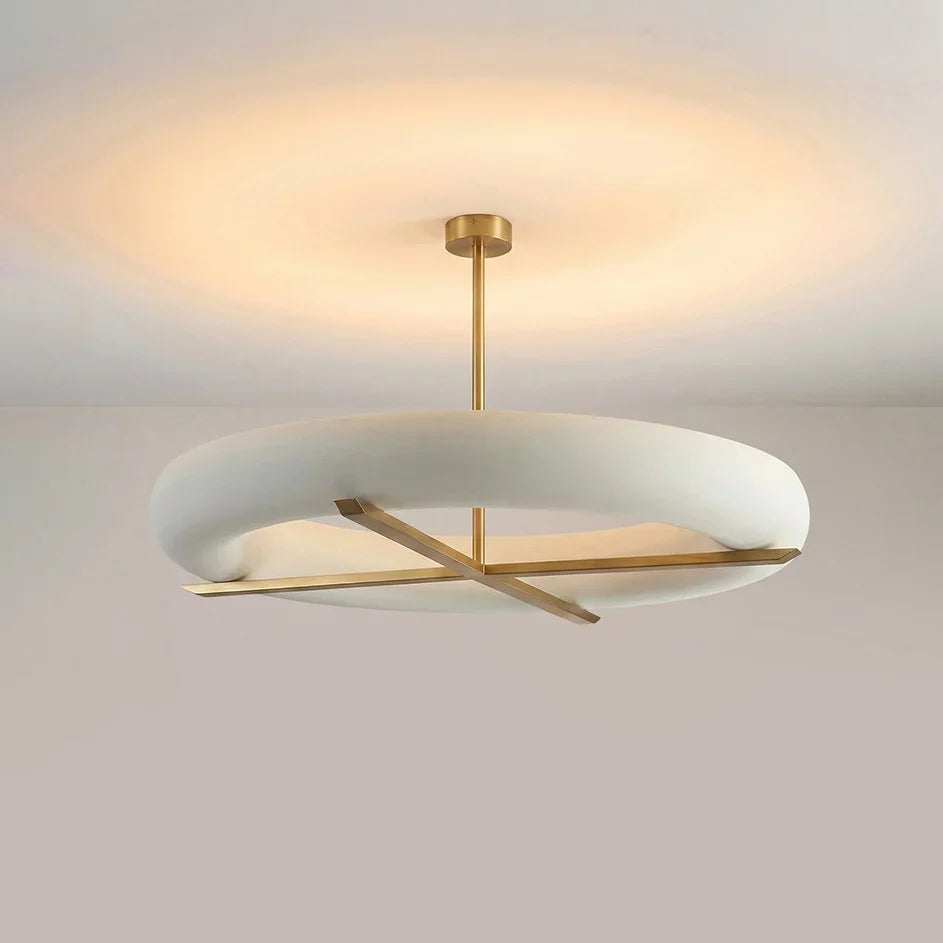 Noveris Geometric Flush Mount Chandelier
