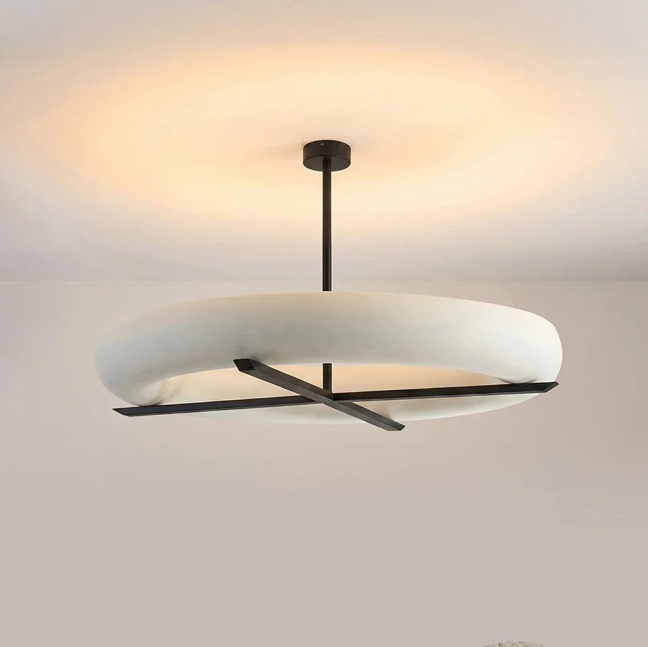 Noveris Geometric Flush Mount Chandelier