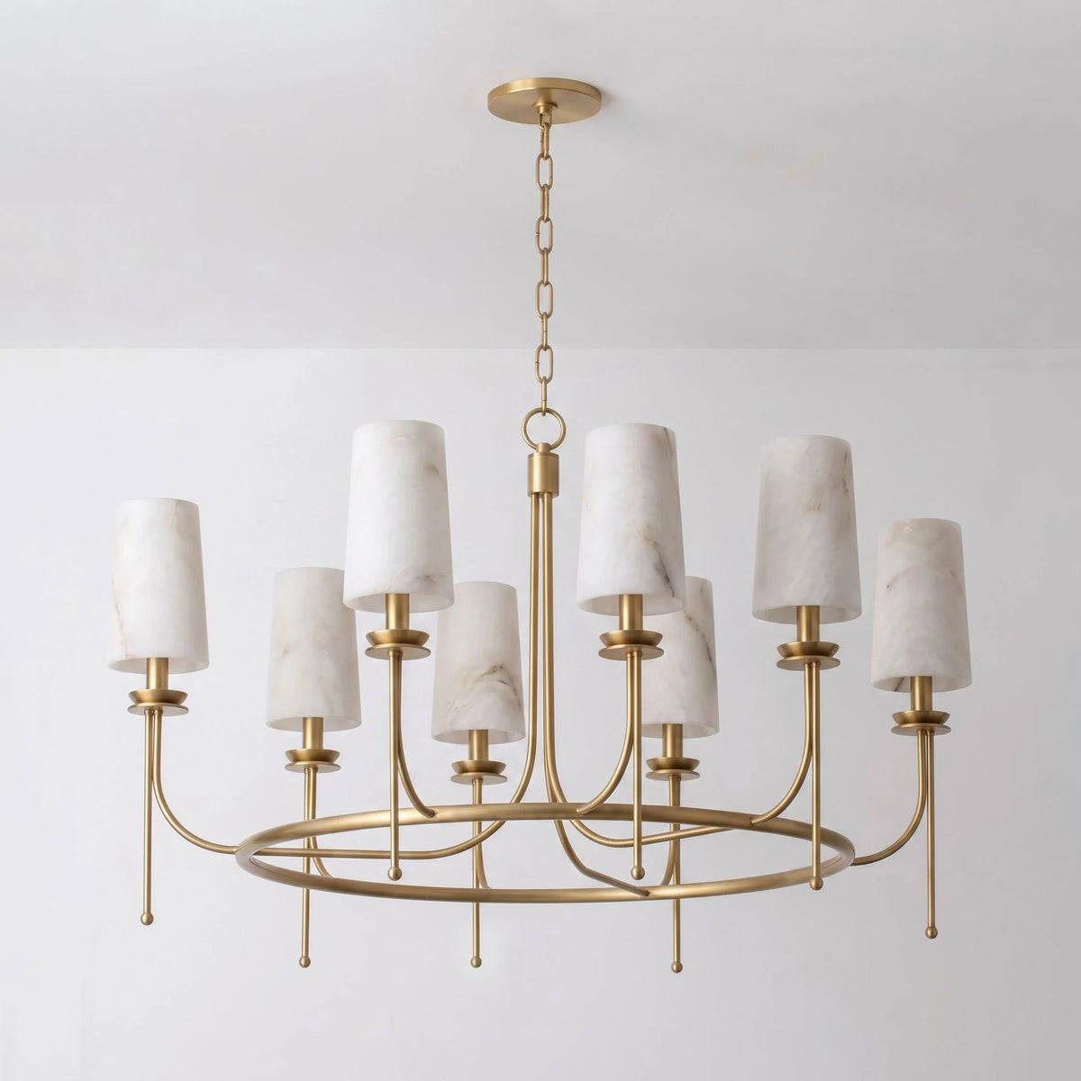 Sutton Alabaster Ring Chandelier