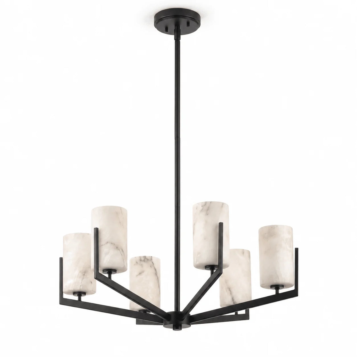 Marlowe Alabaster Star Chandelier