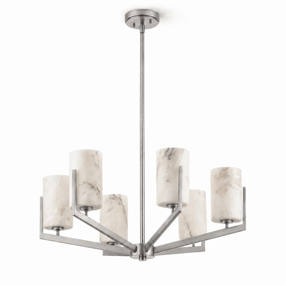 Marlowe Alabaster Star Chandelier