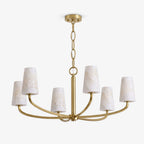 Osier Alabaster Chandelier