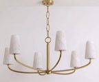 Osier Alabaster Chandelier