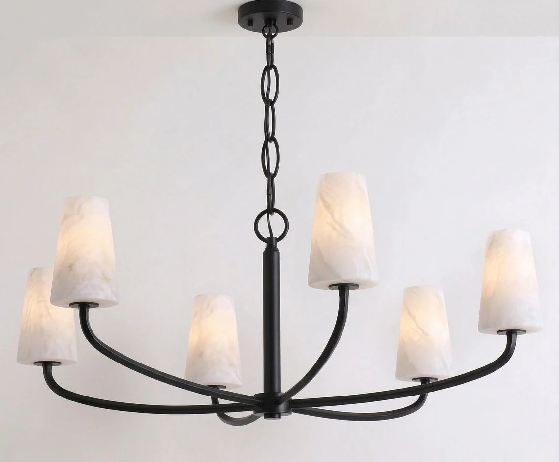 Osier Alabaster Chandelier