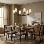 Osier Alabaster Chandelier