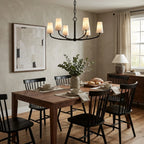 Osier Alabaster Chandelier