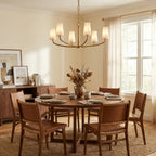 Osier Alabaster Chandelier