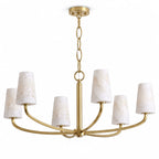 Osier Alabaster Chandelier