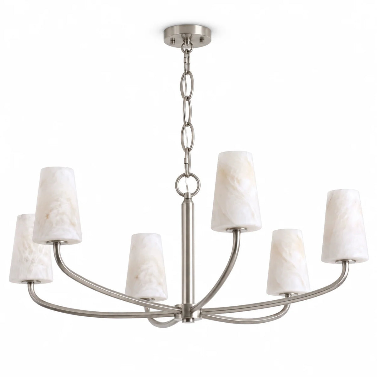 Osier Alabaster Chandelier