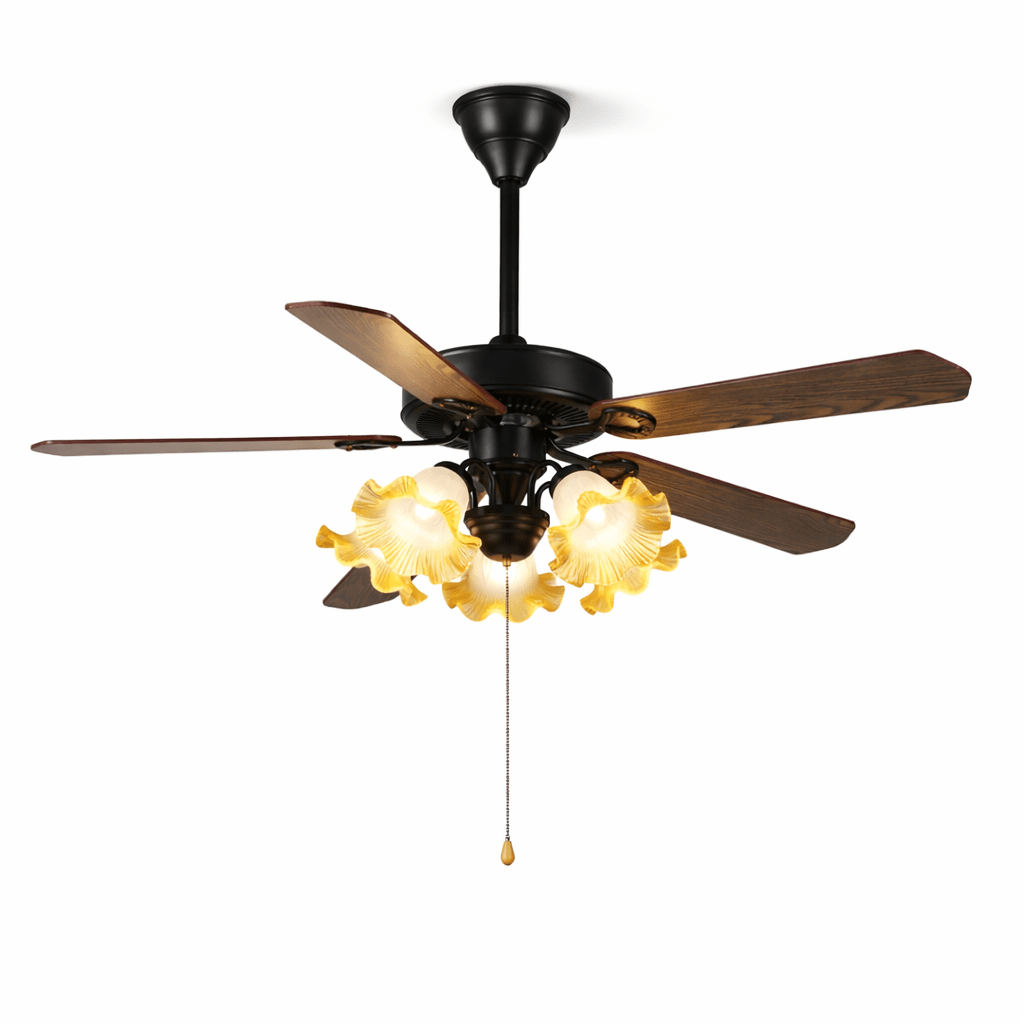 Brielle Vintage Ceiling Fan Light