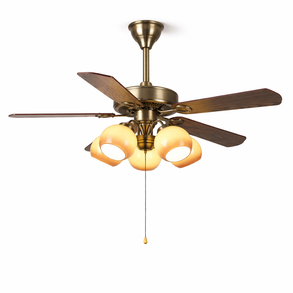 Brielle Vintage Ceiling Fan Light