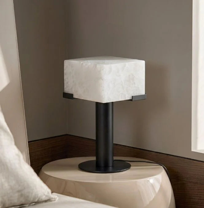 Monolith Alabaster Table Lamp