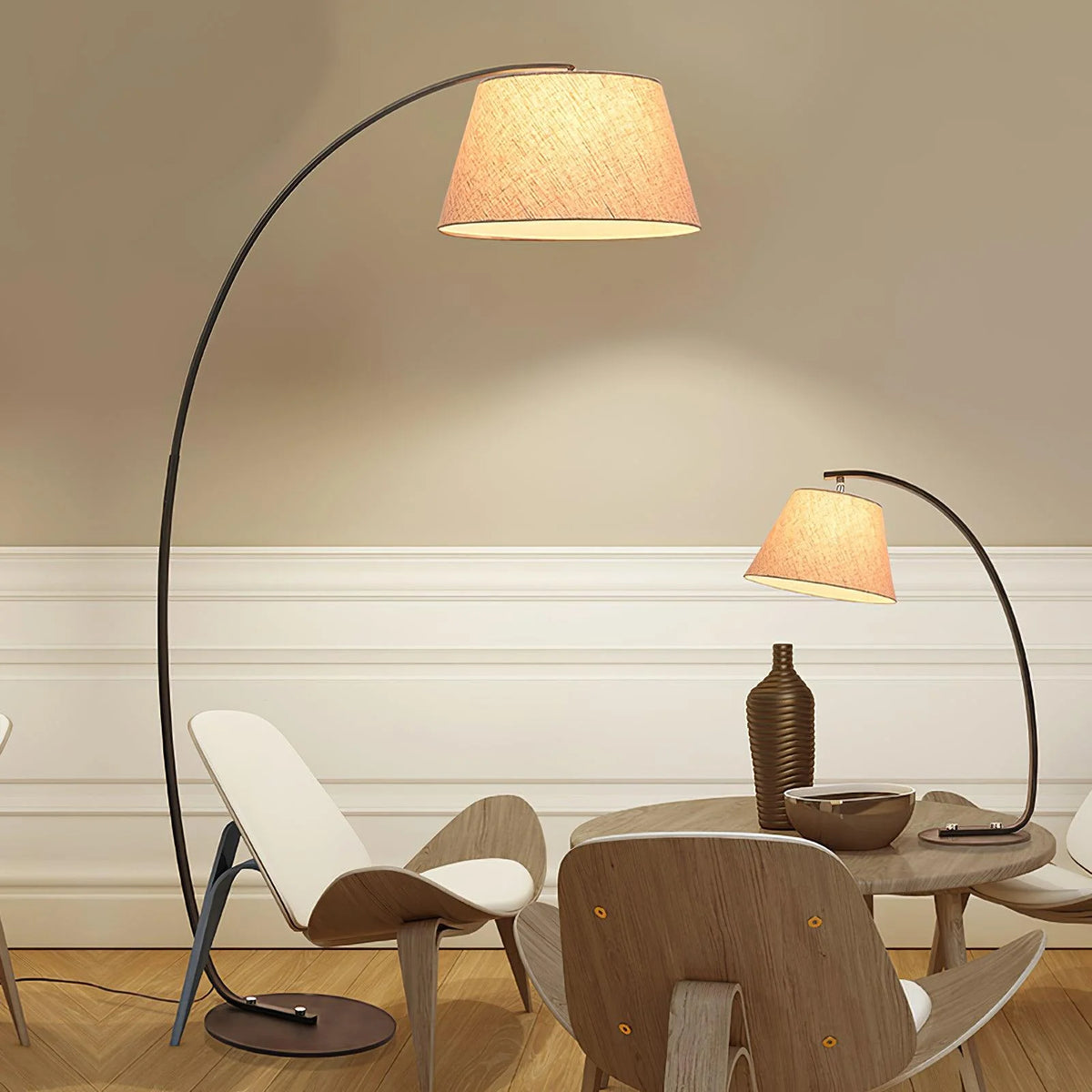 Slim Arc Floor Lamp