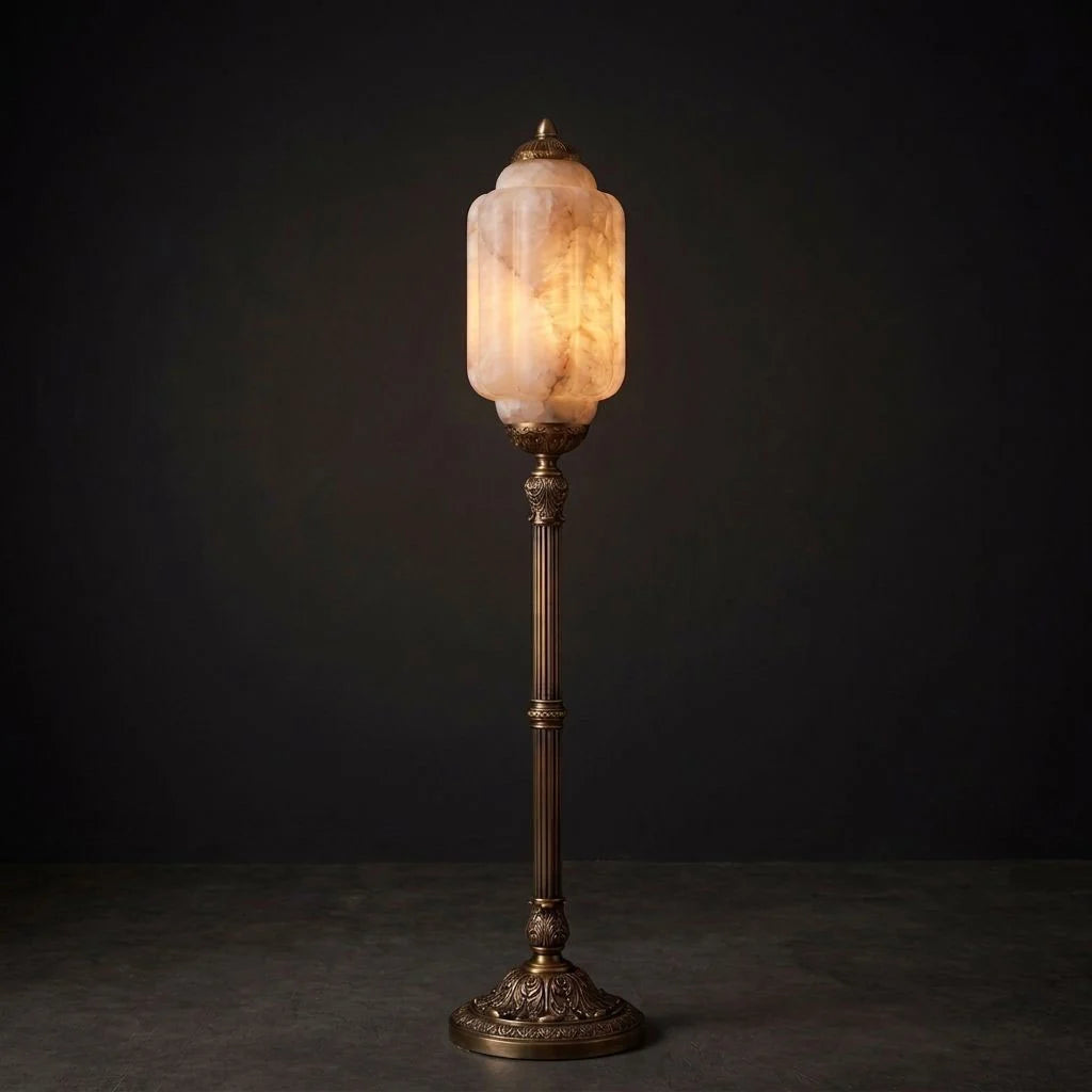 Windsor Alabaster Floor Lamp