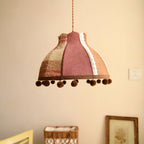 Clover Pom-Pom Trim Pendant Light
