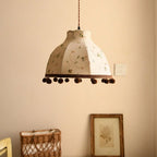 Clover Pom-Pom Trim Pendant Light