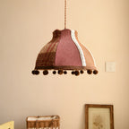 Clover Pom-Pom Trim Pendant Light