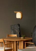 Bough Fluted Paper Pendant Lamp
