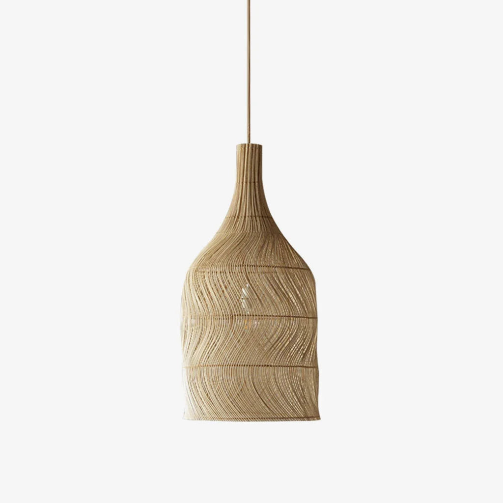 Amphora Woven Rattan Pendant Lamp