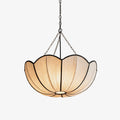 Poppy Scalloped Fabric Pendant Lamp