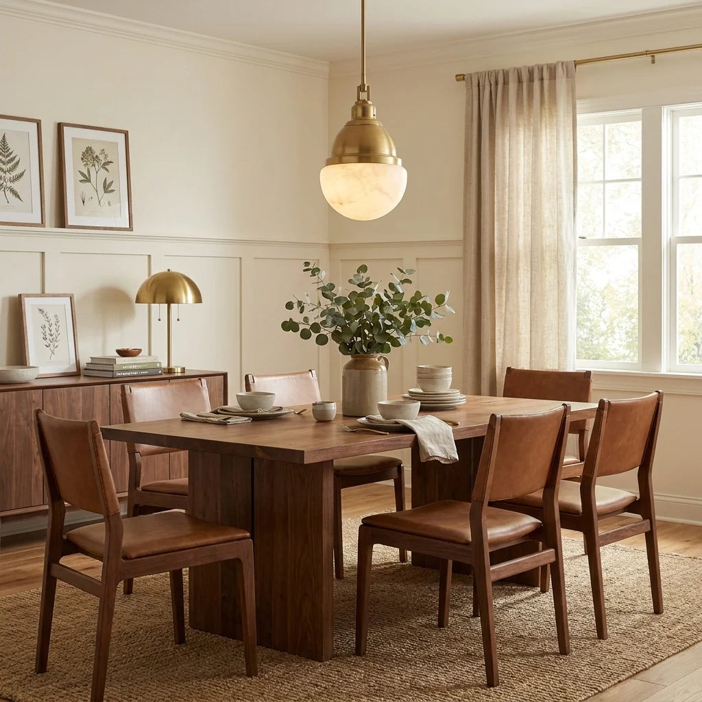 Acorn Alabaster Pendant Lamp