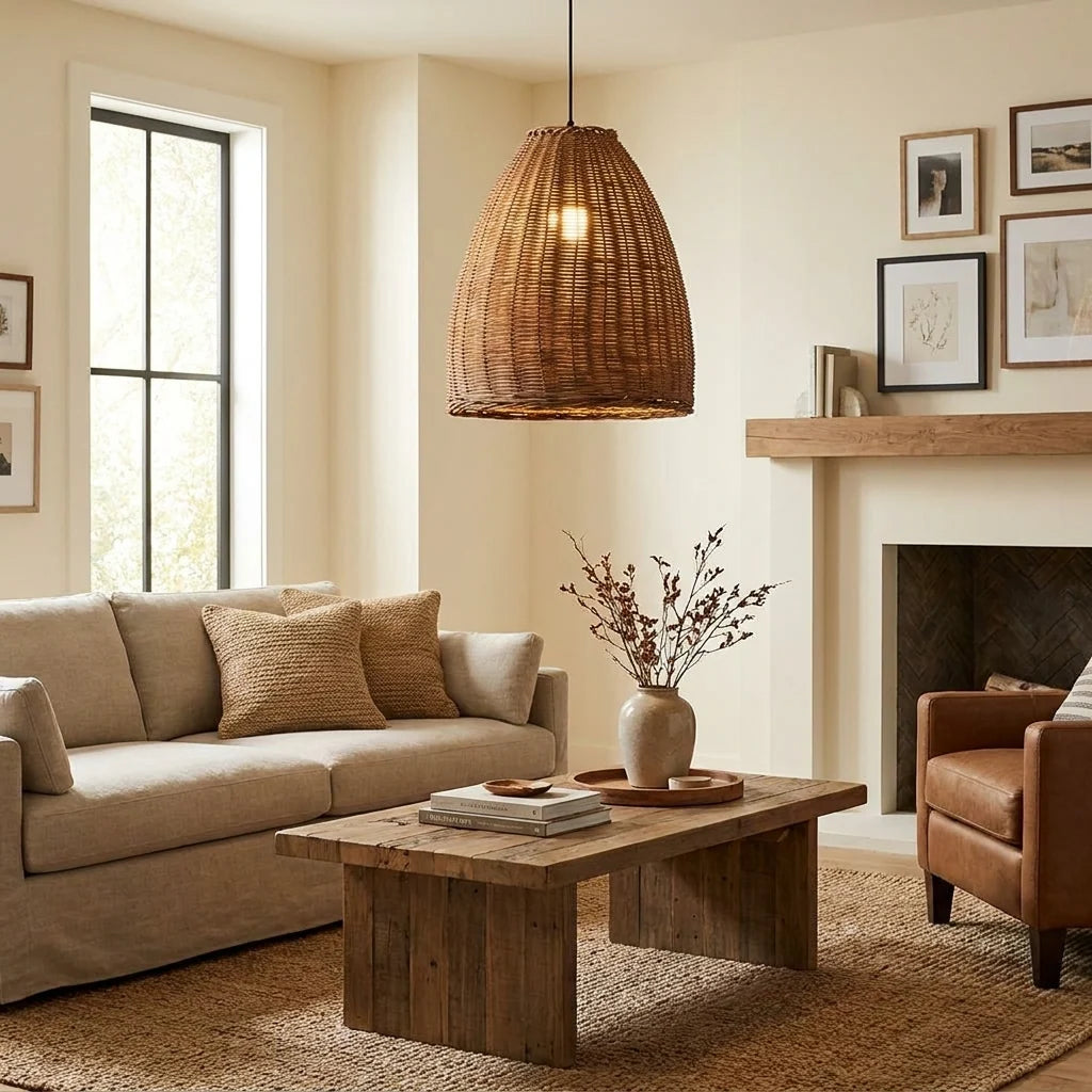 Acorn Alabaster Pendant Lamp