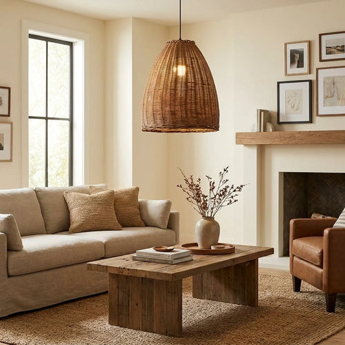 Acorn Alabaster Pendant Lamp