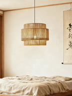 Tambour Rope Drum Pendant Lamp