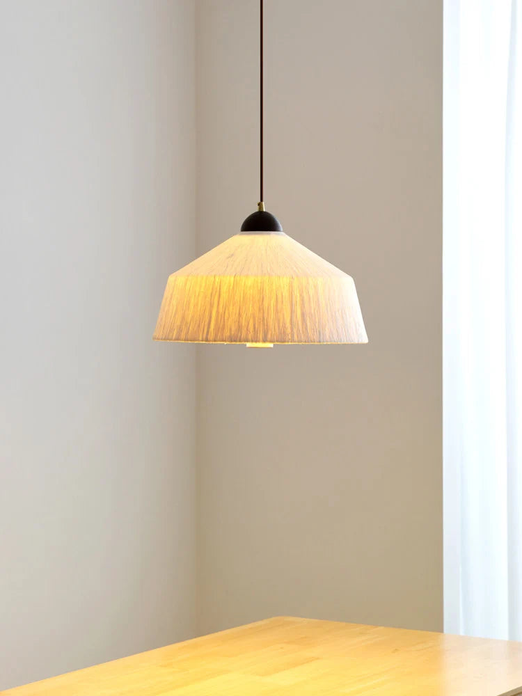 Parchment Rice Paper Pendant Lamp