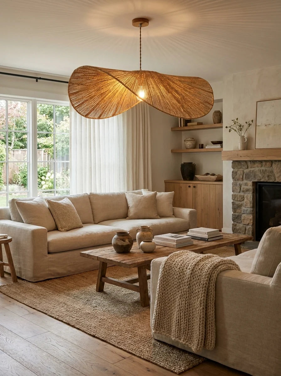 Obi Paper Cord Pendant Lamp