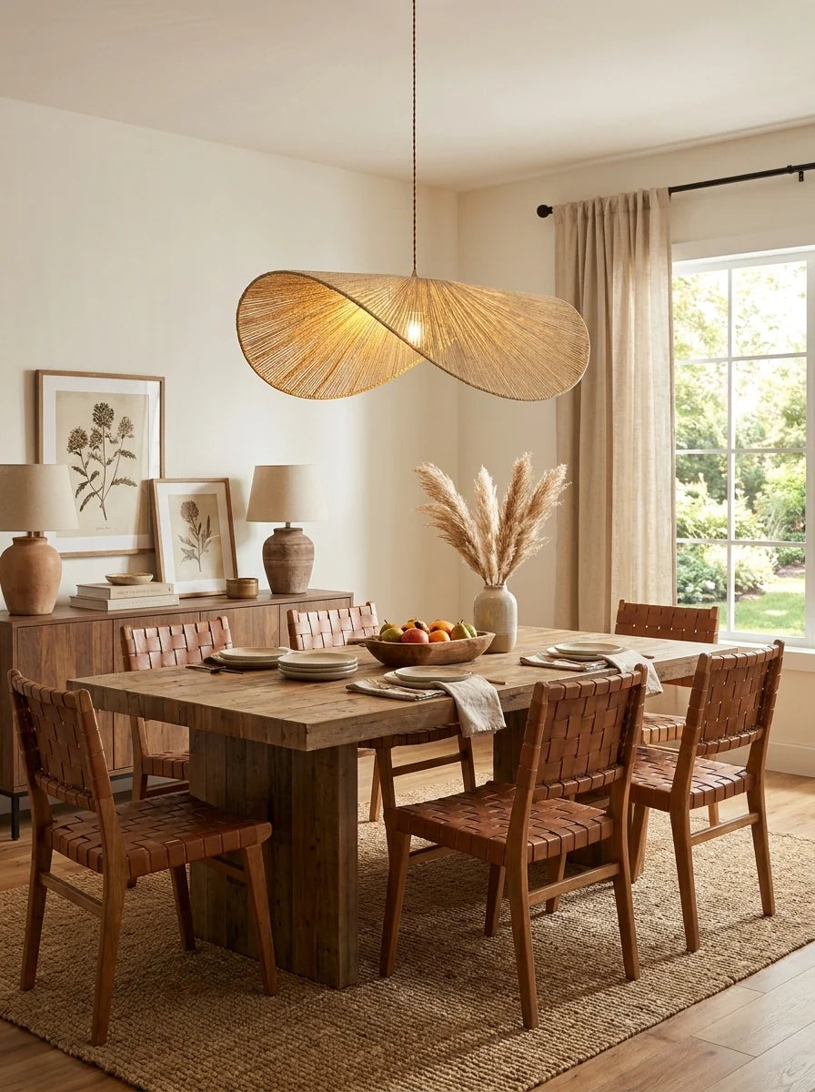 Obi Paper Cord Pendant Lamp