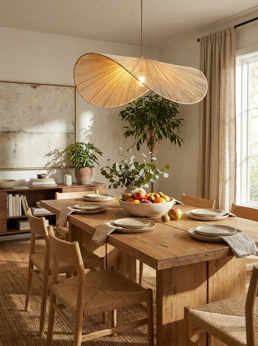 Obi Paper Cord Pendant Lamp