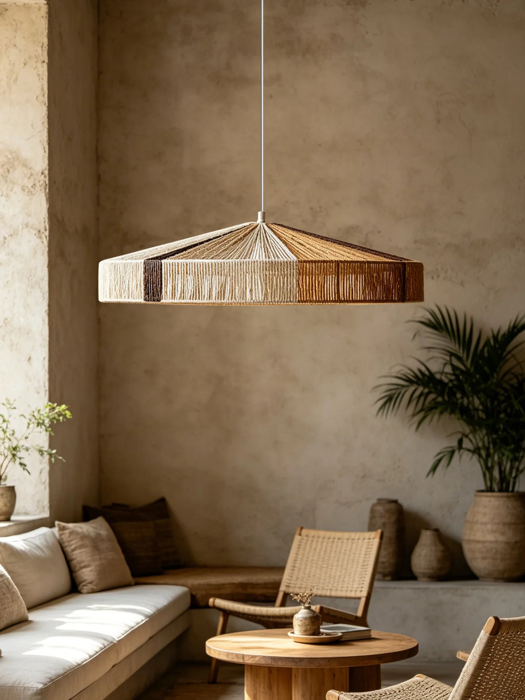 Horizon Woven Rope Pendant Lamp