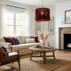 Yarrow Macrame Tassel Pendant Lamp