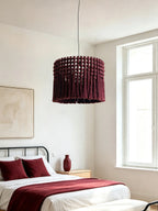 Yarrow Macrame Tassel Pendant Lamp