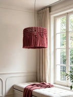Yarrow Macrame Tassel Pendant Lamp