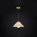 Amara Alabaster Cone Pendant Lamp